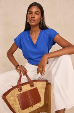TRYSTAN short-sleeve cotton T-shirt;${refinementColor}