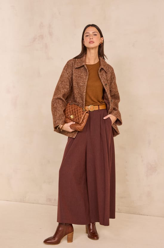Danny blended wool coat;${refinementColor}