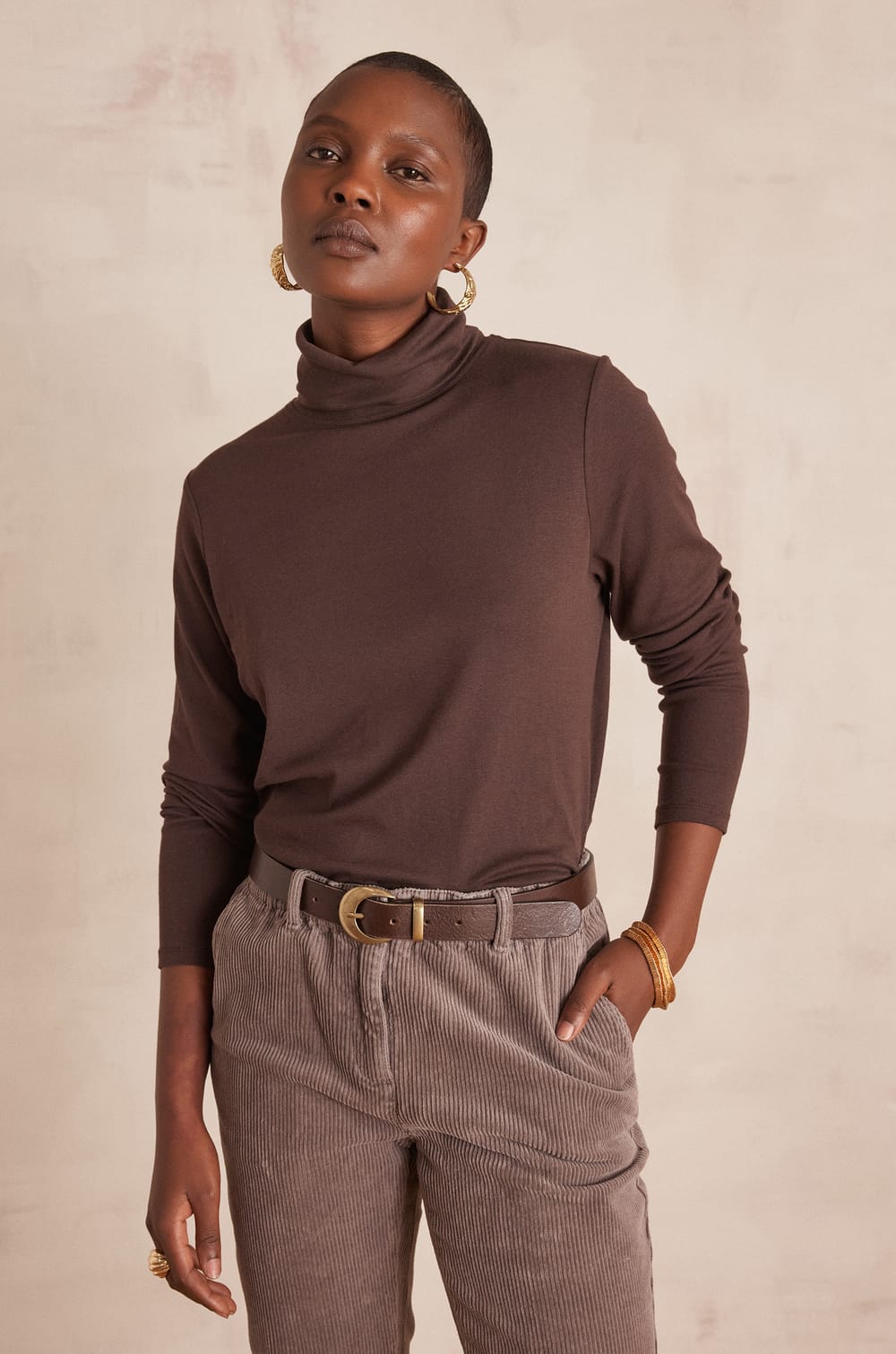 FERGUIE cotton T-shirt;${refinementColor}