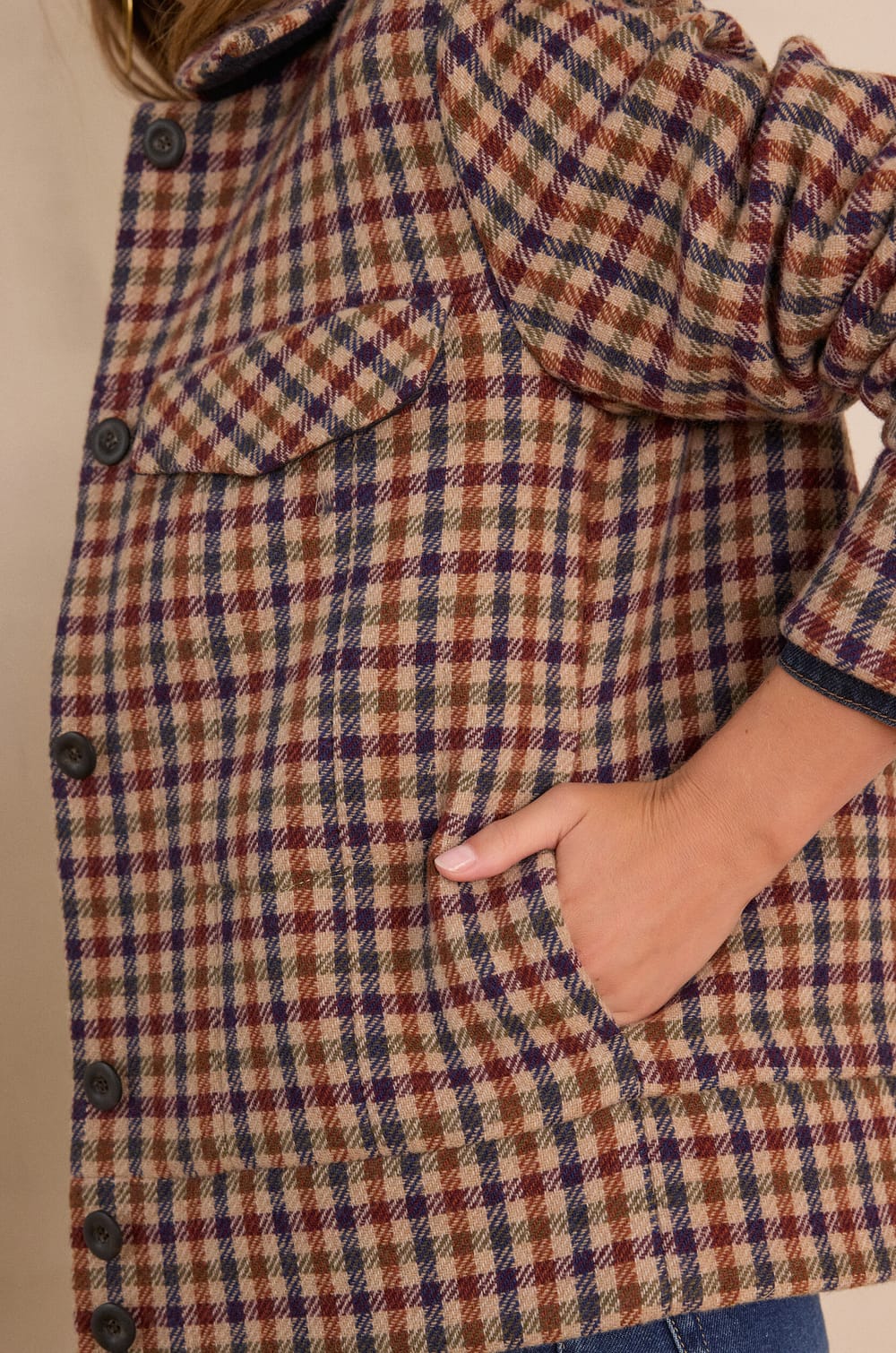 Veste FIERCE en laine;${refinementColor}