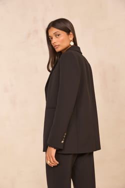 BLISS Long Sleeve Blazer;${refinementColor}