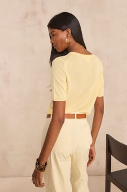 Short sleeve top PAPRIKA BIS;${refinementColor}