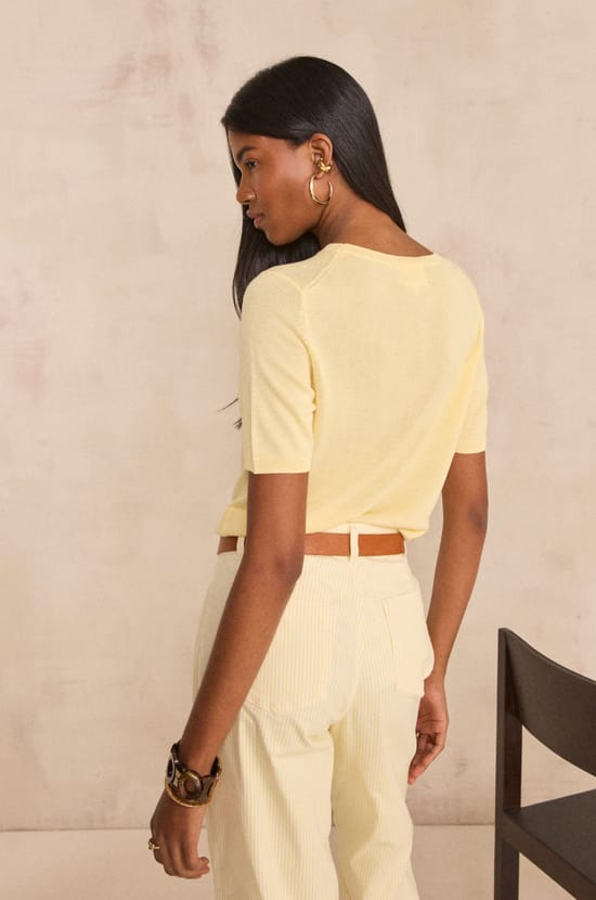 Short sleeve top PAPRIKA BIS;${refinementColor}