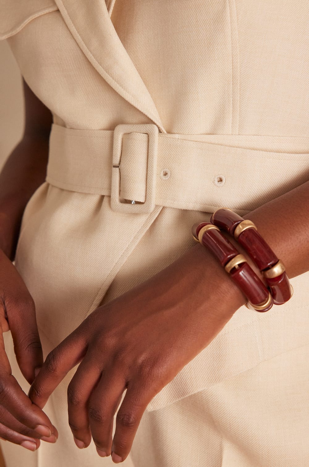 C&aacute;rdigan sin mangas PARISSE de algod&oacute;n;${refinementColor}