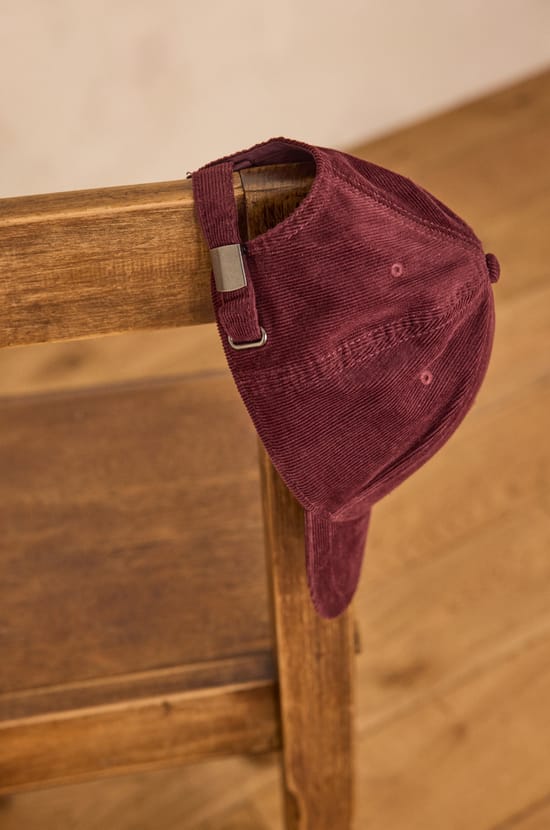 HAROLD Cotton Velvet Cap;${refinementColor}