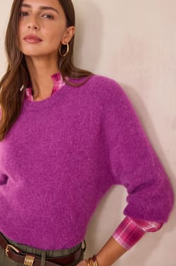 3/4 sleeve jumper PHOEBE;${refinementColor}