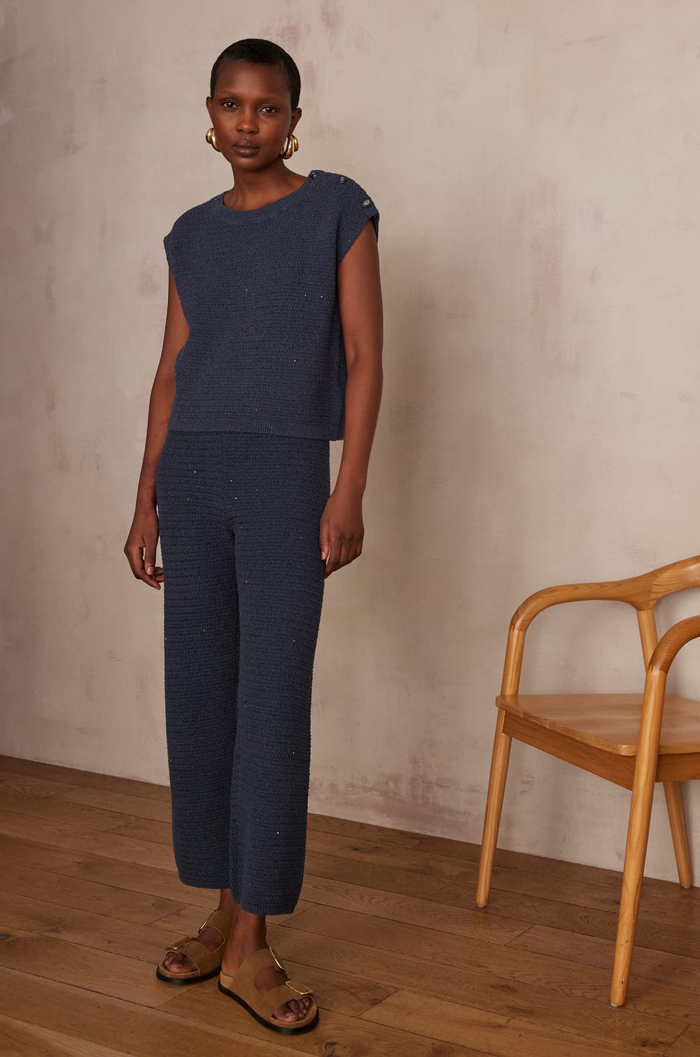 SIDONIE cotton jumper;${refinementColor}