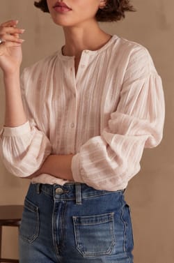 Blouse &agrave; rayures BELLE;${refinementColor}