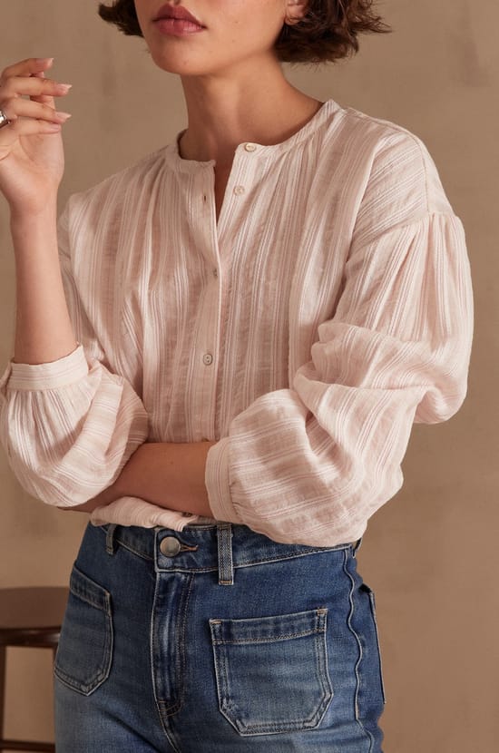 Blouse &agrave; rayures BELLE;${refinementColor}