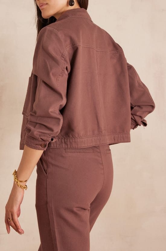 Veste CASTILLE en coton;${refinementColor}