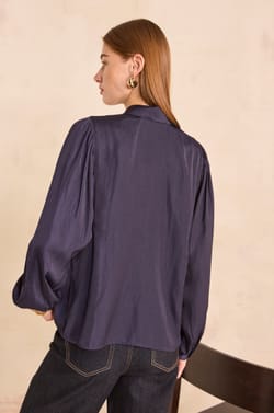 Satin blouse MARION;${refinementColor}