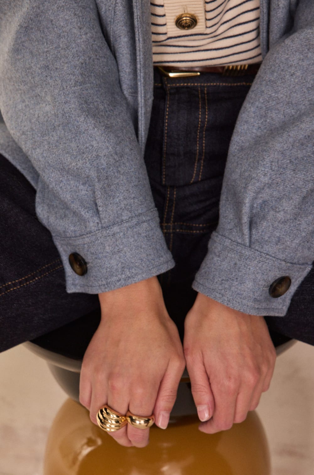 COLOMBE wool jacket;${refinementColor}