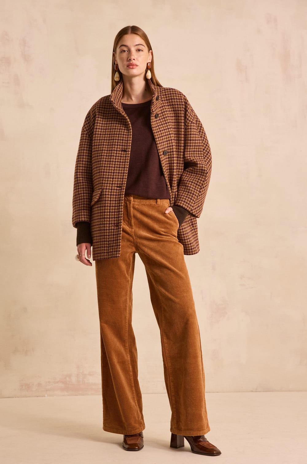 Wide corduroy pants FERGUSON;${refinementColor}