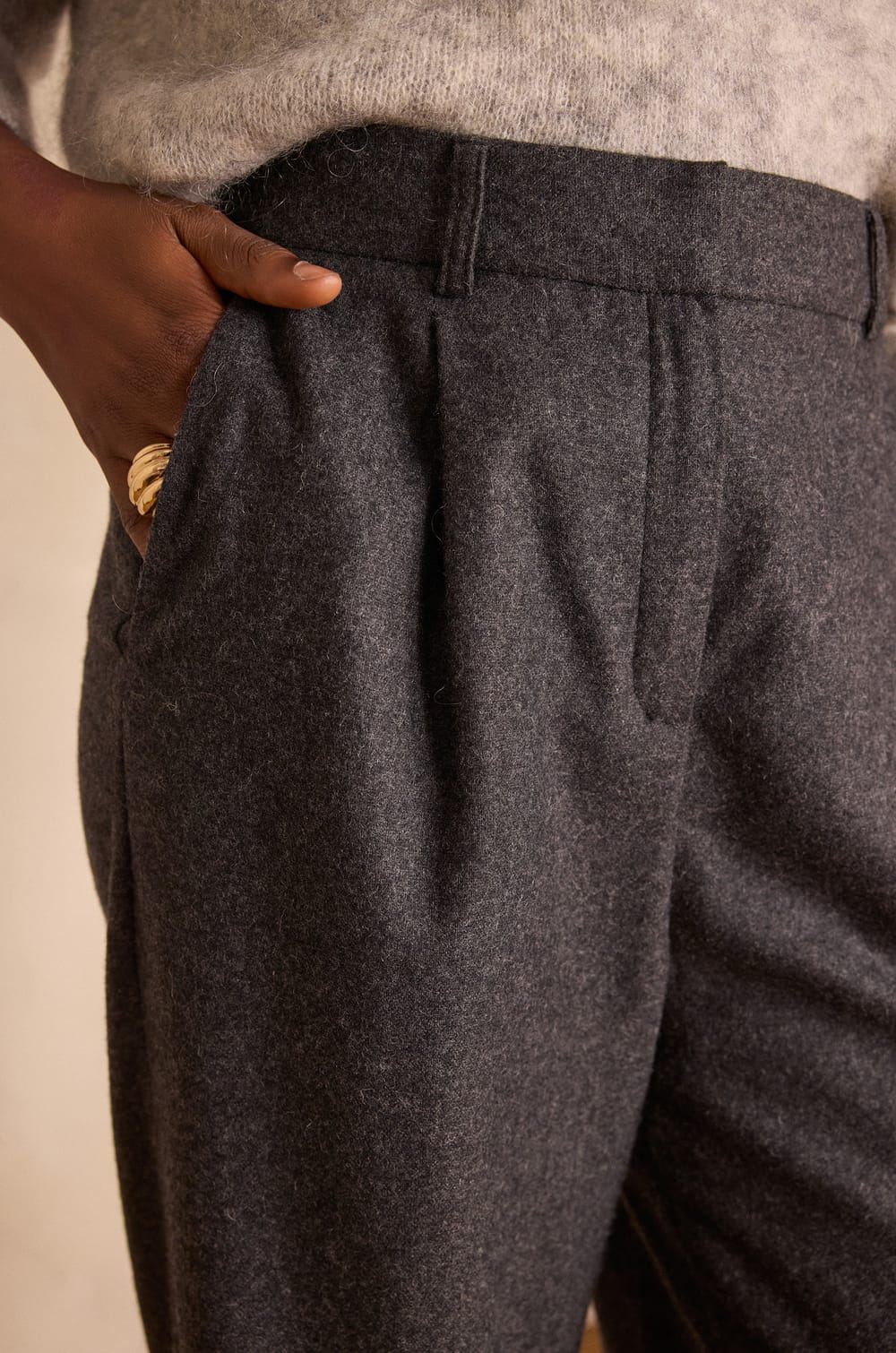 MILO wool trousers;${refinementColor}