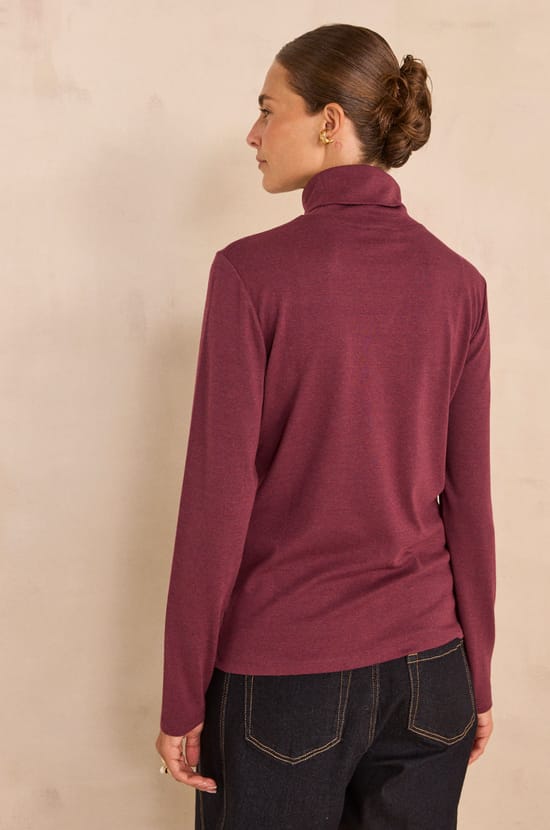 T-shirt manches longues coton m&eacute;lang&eacute; FERGUIE ;${refinementColor}
