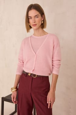 Gilet en mohair et laine PAOLO;${refinementColor}