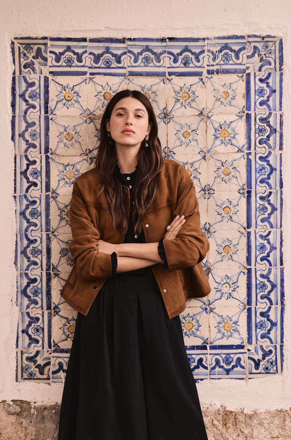 Pantalon large TATIANA;${refinementColor}