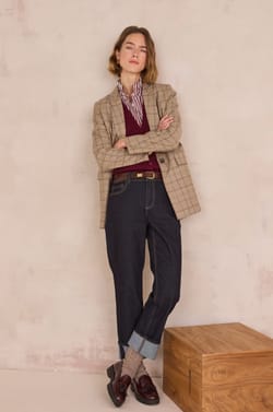 Blouse &agrave; rayures en 100% coton DOUCE;${refinementColor}