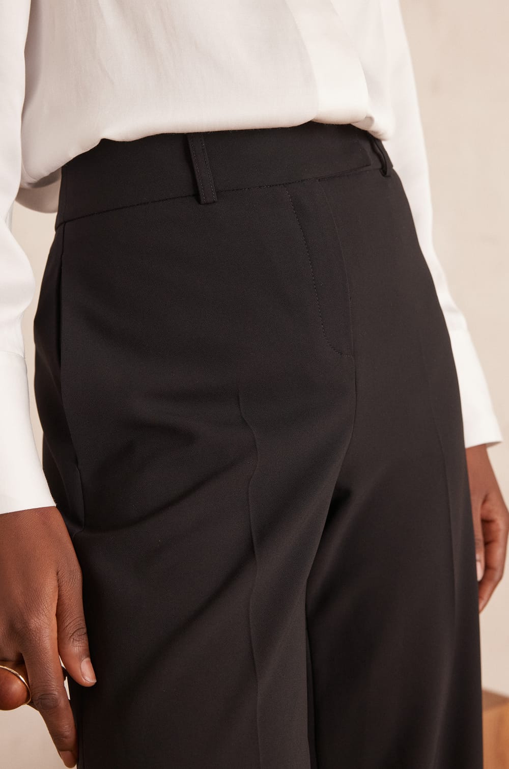 LAYLA Wide-Leg Trousers;${refinementColor}