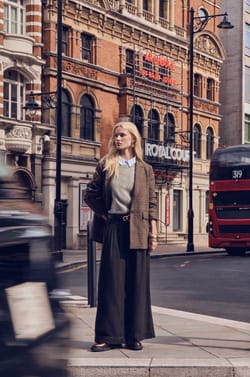 Wide belted pants LIVIO;${refinementColor}
