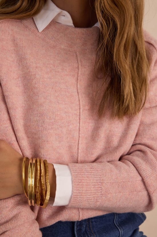 CLINTON jumper in 100% wool;${refinementColor}