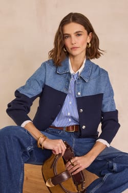 100% cotton striped shirt DIVINE;${refinementColor}