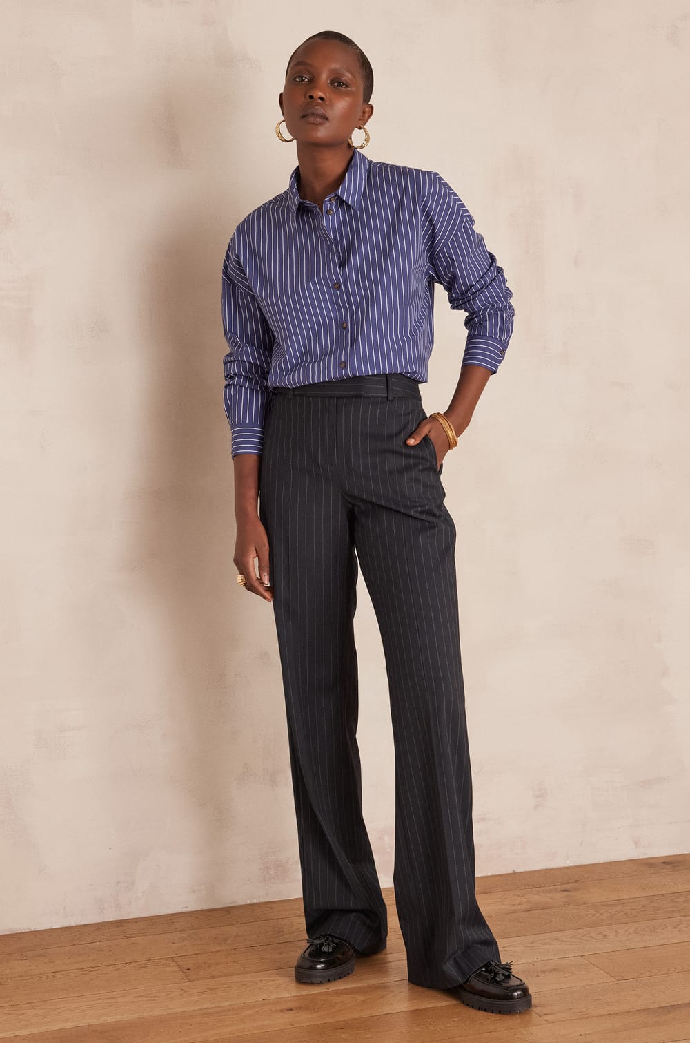 LAYLA Wide-Leg Trousers;${refinementColor}