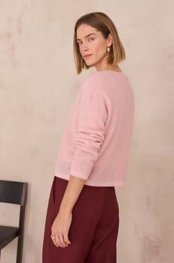 Gilet en mohair et laine PAOLO;${refinementColor}