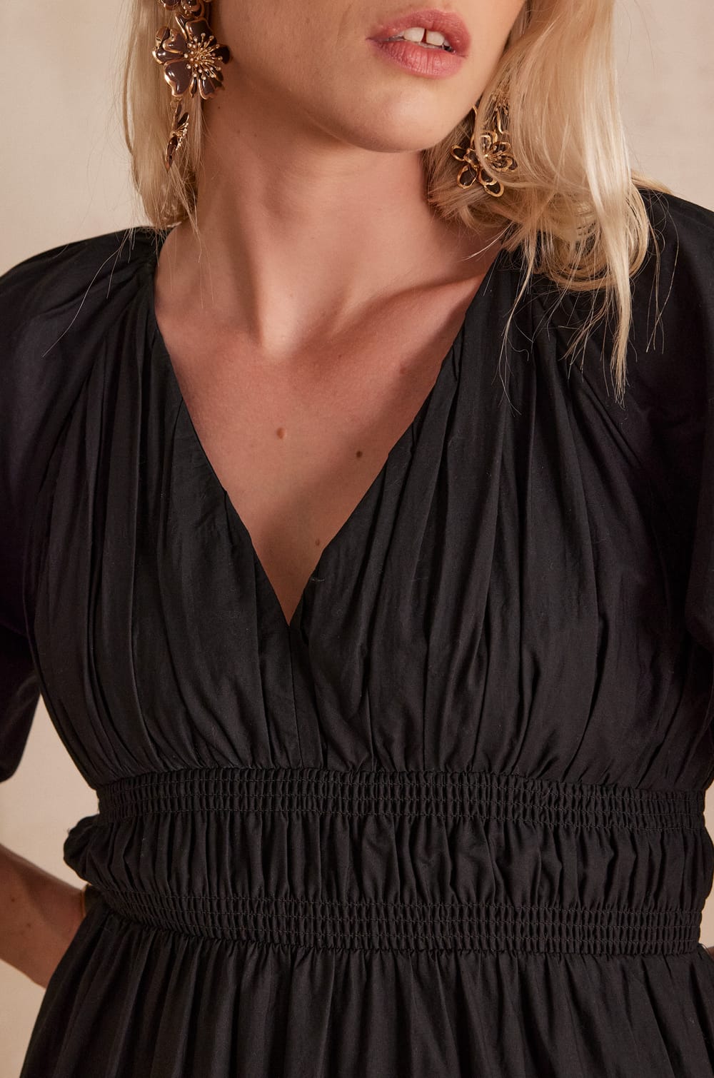 RAISON cotton dress;${refinementColor}