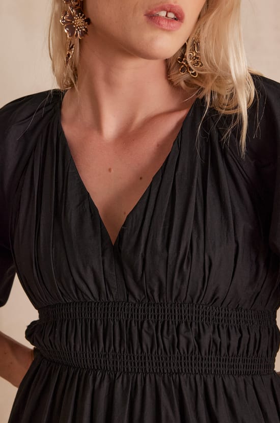 RAISON cotton dress;${refinementColor}