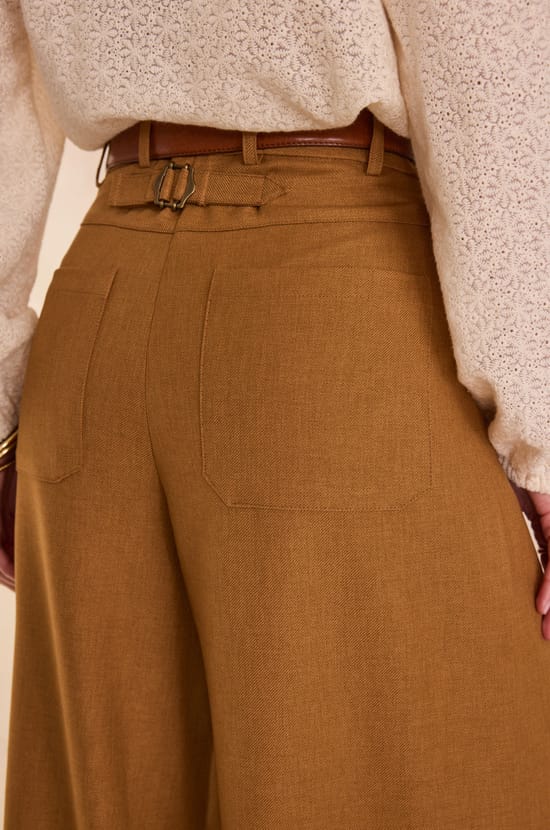 Pantalon large DAISY;${refinementColor}