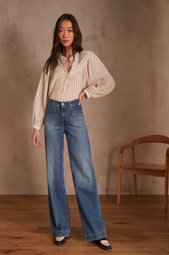 LUNA flared jeans PhotoZ | 1-2-3