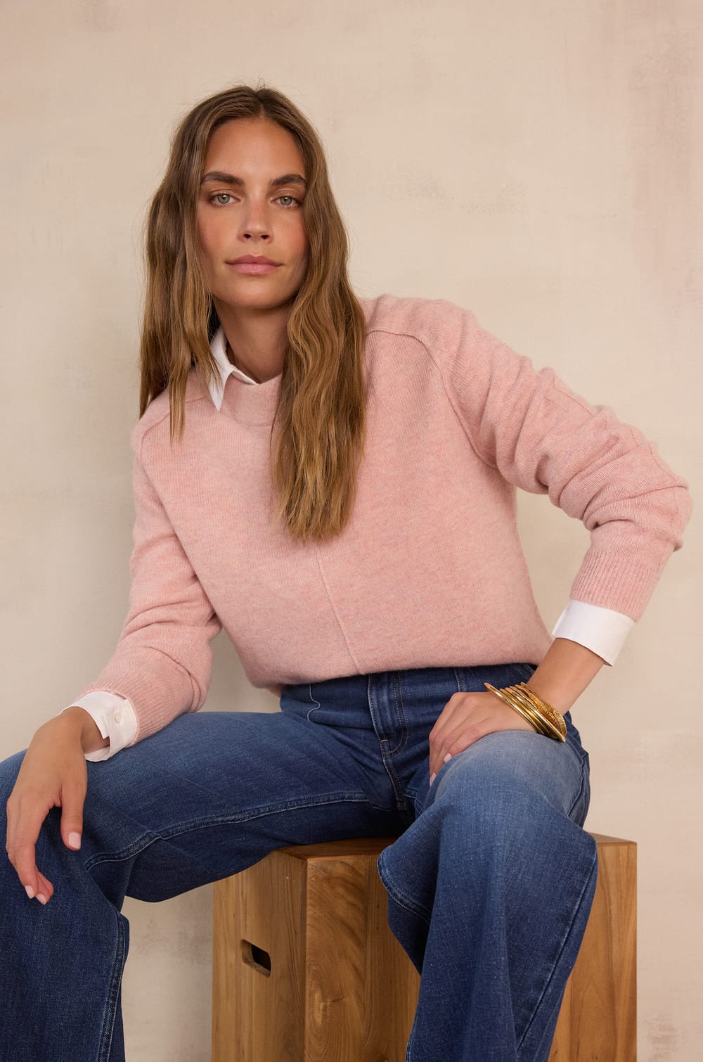 Chemisier THOMAS en 100% coton;${refinementColor}
