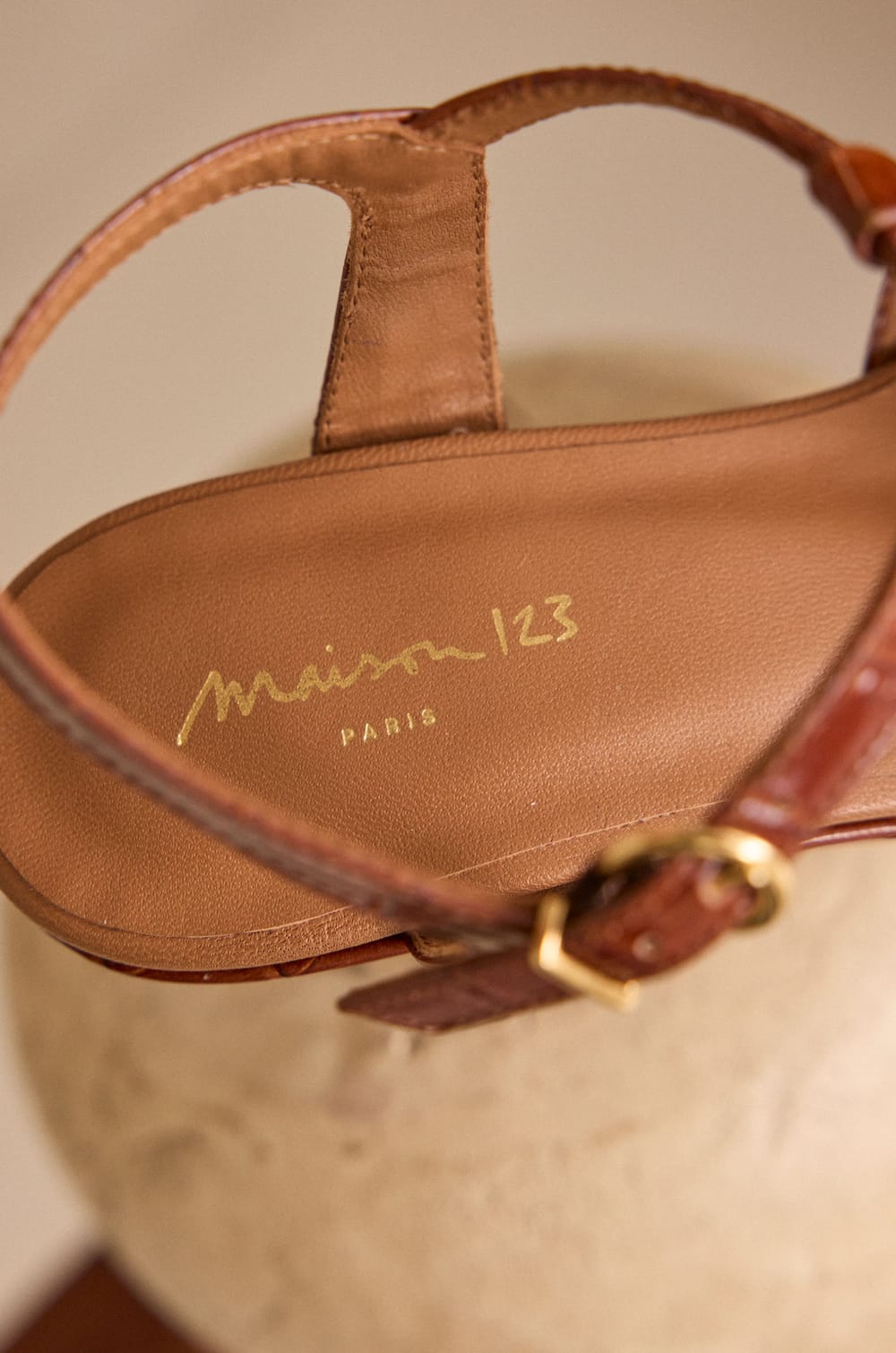 100% leather heeled sandals SUZY;${refinementColor}