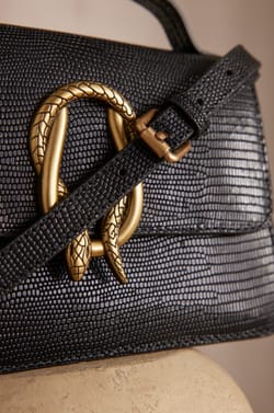 LEON MINI leather bag;${refinementColor}