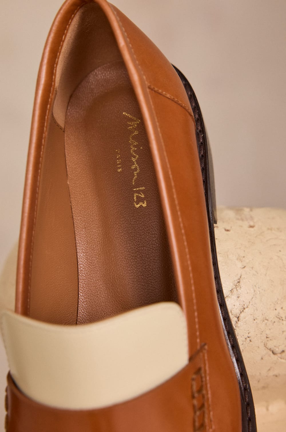 100% leather loafers SAMY;${refinementColor}