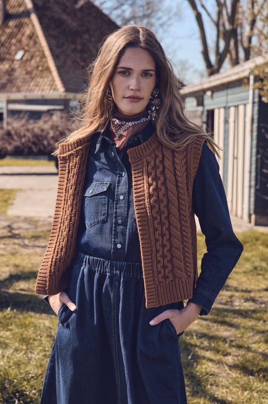 Gilet en laine BIXENTE;${refinementColor}