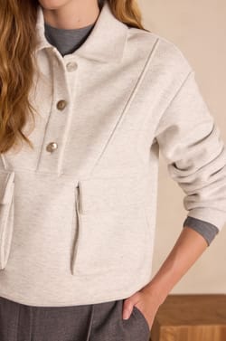 Sweat FABIEN en coton;${refinementColor}