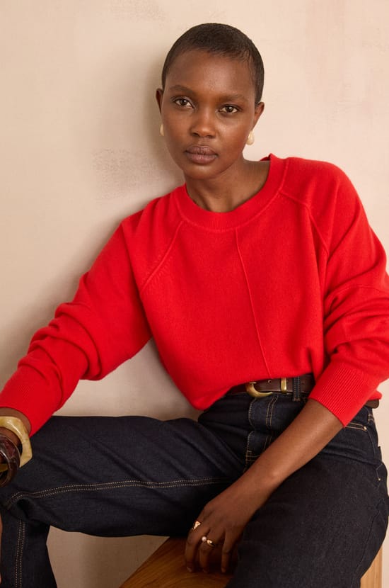 100% cashmere 2-ply jumper ARY;${refinementColor}