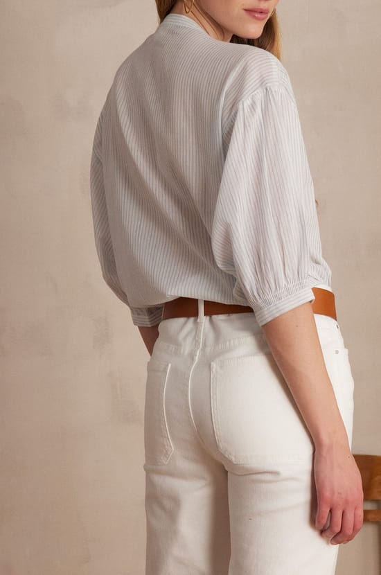Blouse BLISS en 100% coton;${refinementColor}