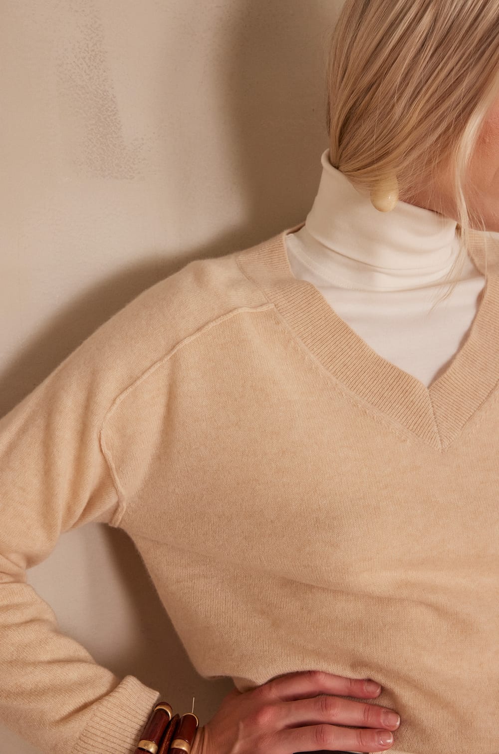 BARY jumper in 100% cashmere;${refinementColor}