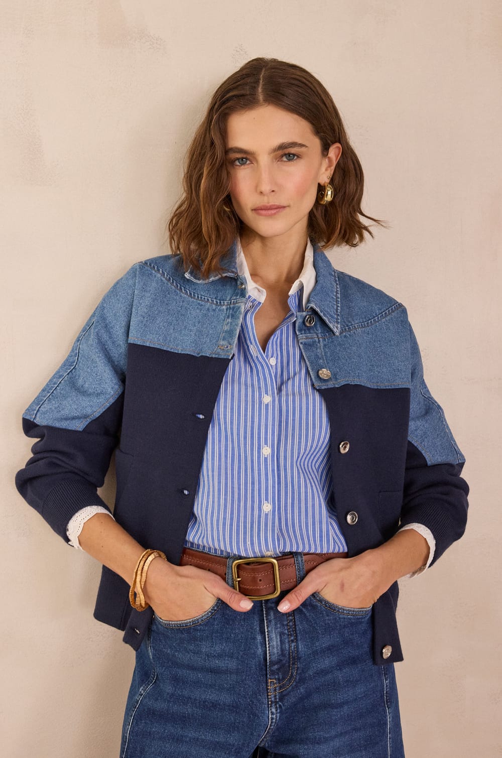 PENNY bi-color Jacket;${refinementColor}