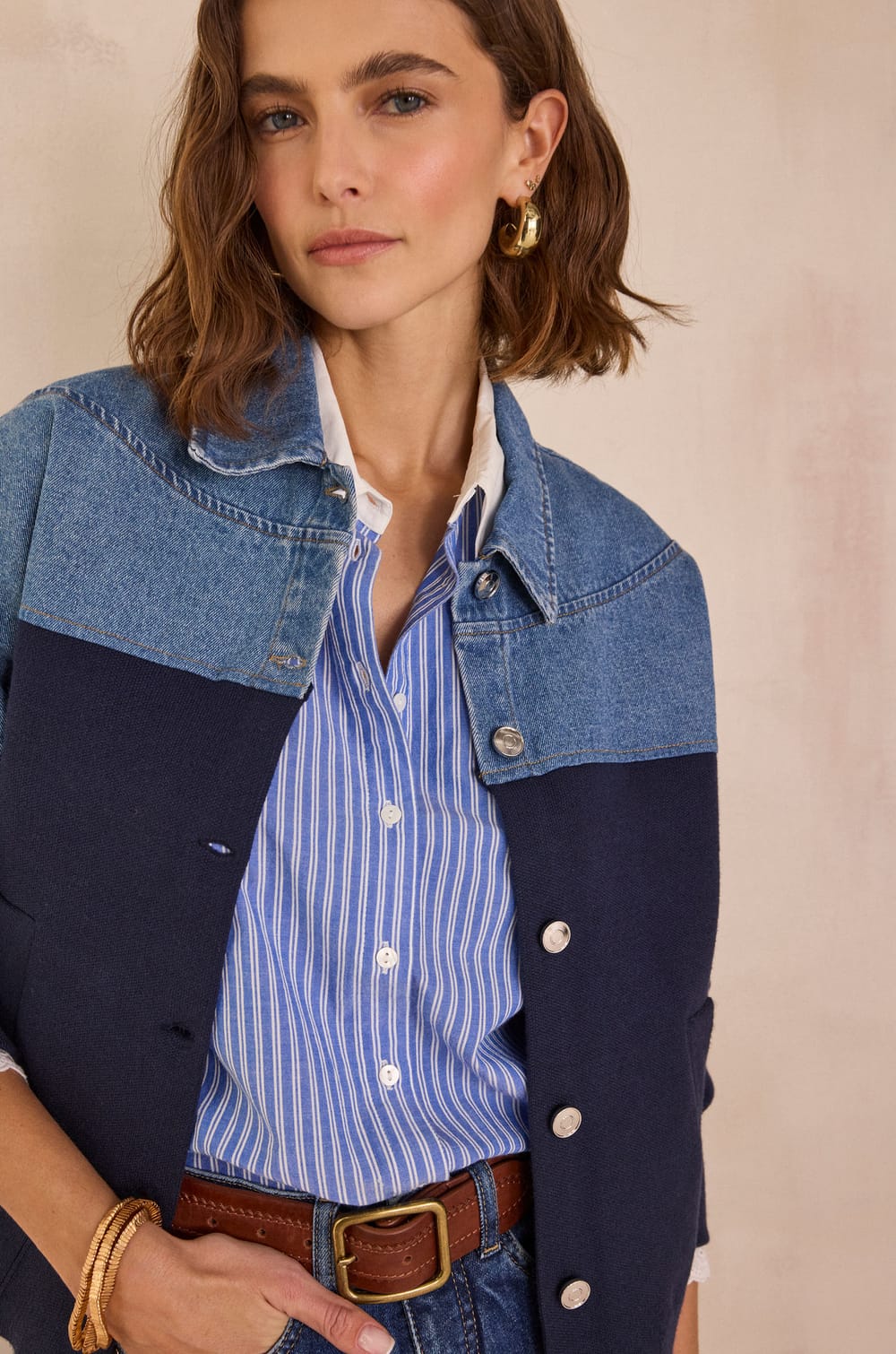 PENNY bi-color Jacket;${refinementColor}