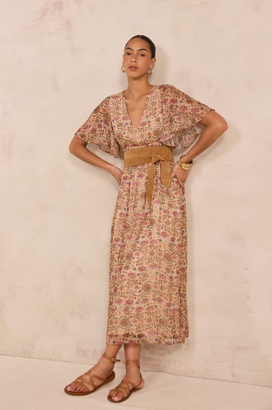 BALI printed straight dress;${refinementColor}