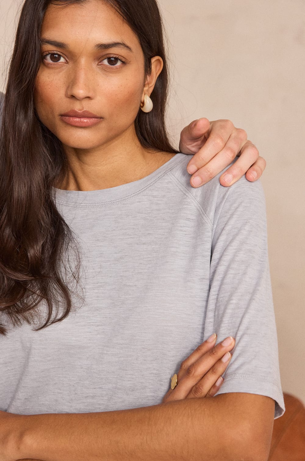 INTENSE unisex short-sleeve hemp and cotton t-shirt;${refinementColor}