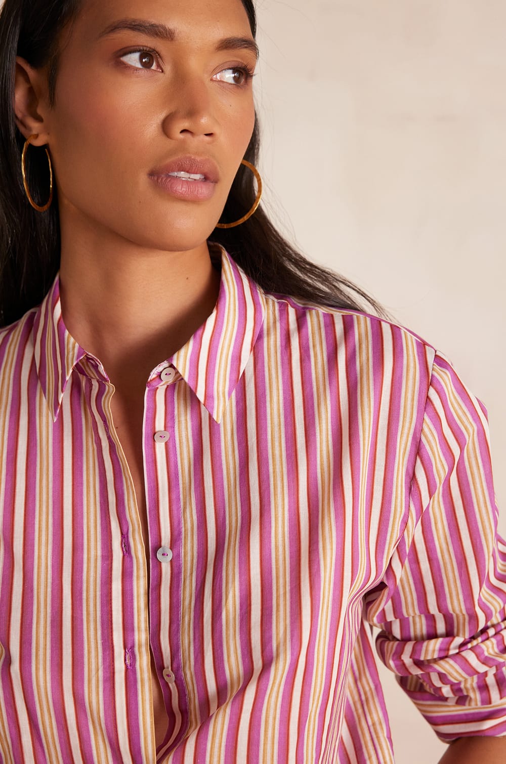 COLETTE cotton blouse;${refinementColor}