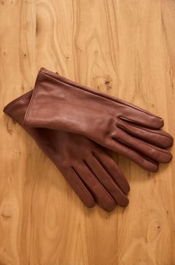 GAELLE leather gloves;${refinementColor}