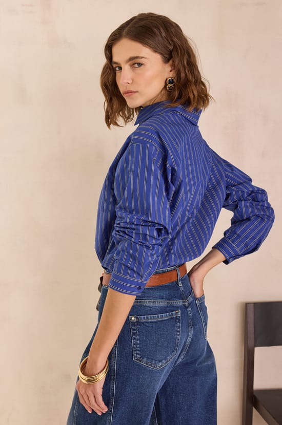 PASSY striped shirt;${refinementColor}