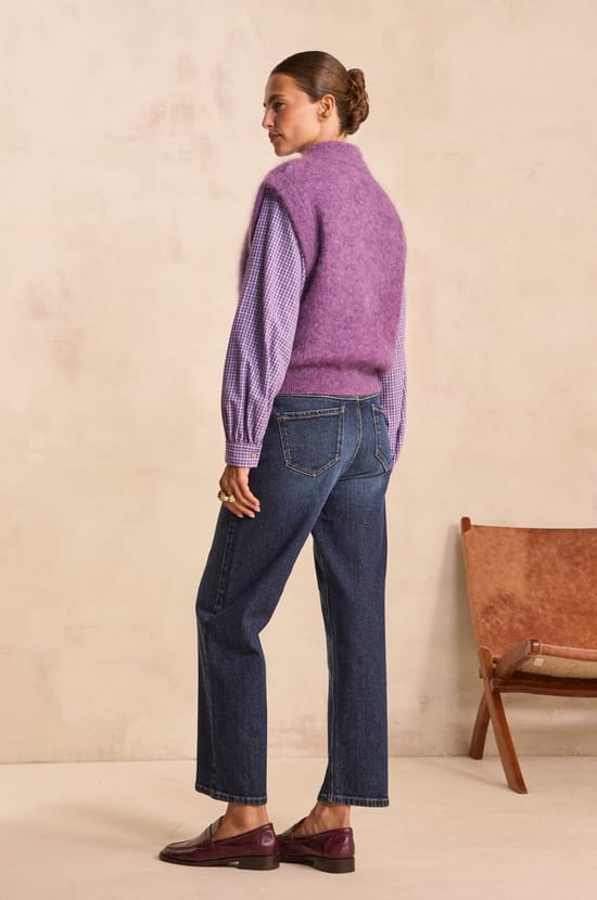 Jean straight 7/8th SASHA;${refinementColor}