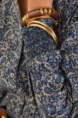 Blouse met arabeskpatroon DOLCE;${refinementColor}